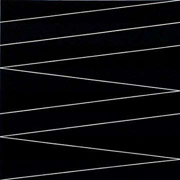 white lines on black canvas-lines-paintings-eder