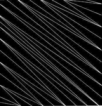 white lines on black ground-abstraction
